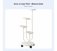 Fioriera da il clienterra a più Ripiani Salilvaspazio Porta Pianil cliente