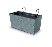 Fioriera di cemento Prosperplast FURU con serbatoio e ganci per appendere 8L