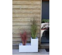 Eda Plastique Fioriera Eda Plastica Graphit Up - 57 L - Dimensioni 79,5 X 29,5 X