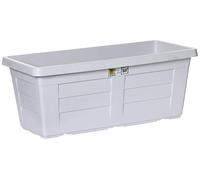 FIORIERA EFFETTO LEGNO 100cm GHIACCIO