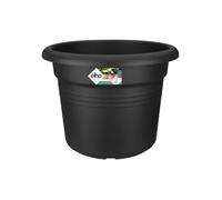 Fioriera Elho Green Basics Cilinder 65 - Nera - Ø 64 x H 49 cm - da esterno - 100% riciclata