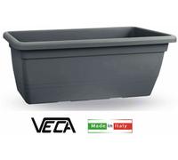 FIORIERA FIORIERE ANTHEA VASO RETT. CM 100 ANTRACITE TERRAZZO GIARDINO 2025
