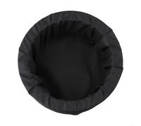 Fioriera galleggiante in tessuto non tessuto per piante acquatiche, colore nero, diametro interno 23 cm, design galleggiante, protegge le radici dai pesci, facile installazione per laghetti da