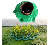 Fioriera galleggiante per piante acquatiche, kit di fioriere grandi per stagni e acquari, migliora il paesaggio di koi e laghetti per pesci