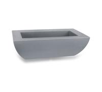 Fioriera Genesis Bassa Rettangolare 90 cm Taupe