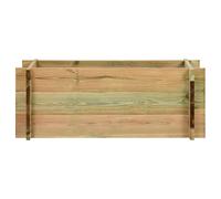 Fioriera Giardino Letto Vegetale in Legno Pino Impregnato 80 cm