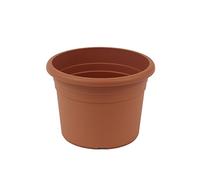 fioriera greemotion Fiona, fioriera in plastica resistente ai raggi UV, fioriera con fori inferiori, volume circa 18 l, circa Ø 40 x H 26 cm