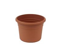 fioriera greemotion Fiona, fioriera in plastica resistente ai raggi UV, fioriera con fori inferiori, volume circa 2 l, circa Ø 20 x H 14 cm