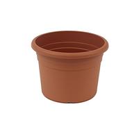 fioriera greemotion Fiona, fioriera in plastica resistente ai raggi UV, fioriera con fori inferiori, volume circa 26 l, circa Ø 45 x H 31,5