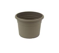 fioriera greemotion Fiona, fioriera in plastica resistente ai raggi UV, fioriera con fori inferiori, volume circa 26 l, circa Ø 45 x H 31,5