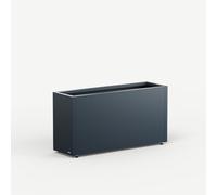 Fioriera Herstera PLANTER 30 in Metallo colore Antracite 100x30x50 cm