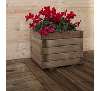 Fioriera In Legno Tulipano, Varie Misure - Fioriera Tulipano 40x40x32,5 Cm