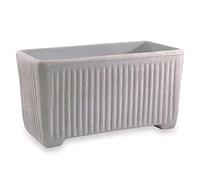 Fioriera in resina Maxi effetto Granito Millerighe 80 cm.