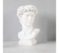 Fioriera in stile greco romano, urna artistica in resina resistente, per piante da interni ed esterni, elegante decorazione per vasi da fiori da 18 x 28 cm, ornamento unico da giardino