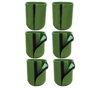 Fioriera in tessuto - Borse per la coltivazione di verdure | Forniture da giardino per ortaggi, frutta, fiori, aerazione delle radici, vasi da giardino in tessuto non tessuto, vasi per piante in