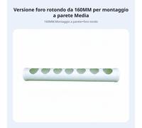 Fioriera in Tubo di PVC Facile Installazione Orto Verticale da Balcone Modulare