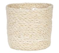 Fioriera in vimini Scheurich 508/13 Natura 13x13x12 cm Beige