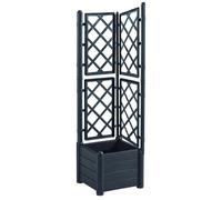 Blinky 96156-06 Italia Fioriera Con Grigliato, Marrone, 100 x 43 x 142 Cm