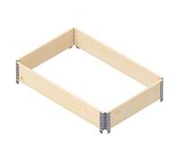 Fioriera Kit Orto (120x80x19,5 cm) Garden Box Eco UPYARD Natural 0017