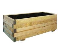 Fioriera Legno Tulipano 90 cm x 40 cm x h 32.5 cm