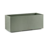 Generico FIORIERA vaso RETTANGOLARE MATHERIA Colore BRONZO in plastica CON RUOTE 100CM VECA AMDGarden
