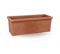 Fioriera Millerighe Rettangolare Ducale 60 cm Antracite