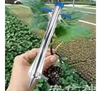 Fioriera monofase per cipolle e verdure | Strumento di apertura a 3 petali con manico morbido per scavare, piantare e seppellire in giardini e cortili