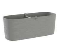 Fioriera Paros Eco Green 40 cm Grigio Chiaro