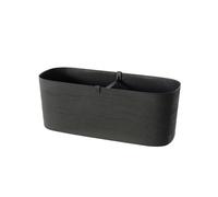 Fioriera Paros Eco Green 50 cm Nero