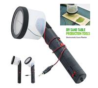 Fioriera per erba statica Construccia di sabbie Strumenti modello fai-da-te Macchina per floccaggio statico Scena esterna Materiali fatti a mano da giardino