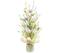 Fioriera per uova di Pasqua, 2,75 x 9,05 pollici / 7 x 23 cm Decorazioni per l'albero e uova di Pasqua Decorazione centrotavola da tavolo con ornamenti colorati per le uova per la