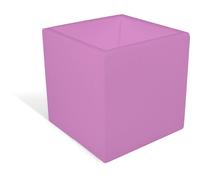 Fioriera, porta vaso h30 OASI Dimensione 30x30x h 30 cm per uso interno esterno peso 2 kg colore glicine glicine