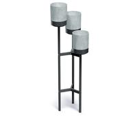 Fioriera Prosperplast Bloomie Stand 3 Vasi Grigio IKD3H-422U