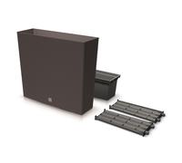Fioriera Prosperplast Rattan Inserti Umbra DRC800T-440U