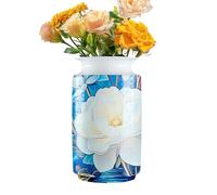 Fioriera Puzzle 3D - Uccelli Orientali e Fiori, Vaso Fai da Te da 80 Pezzi, Pezzi di Puzzle in Plastica | Pezzi di Puzzle, Vasi per Fiori Arte Puzzle, Fioriera Puzzle Rimovibile Vasi per F