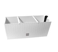 Fioriere incl. irrigazione vaso da fiori RATO CASE DRTC600 bianco