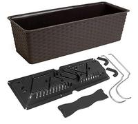 Fioriera Ratolla 49/39 cm - 12/6 l per giardino, balcone, casa, fiori, piante