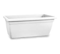 Fioriera rettangolare anthea cm 100x45x40h - col. bianco