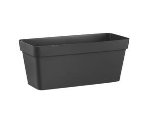 FIORIERA Rettangolare CLEO in plastica CON RUOTE DI SPOSTAMENTO 100 CM VECA