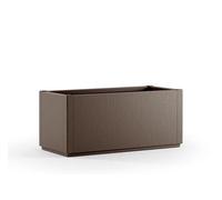 Stefanplast Fioriera Rettangolare Ethica Cm.80 Tortora - materiale sintetico 8003507685031