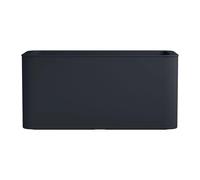 Fioriera rettangolare Florus Jive 78x39 cm Grigio Grigio
