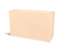 Fioriera rettangolare h50 cm porta vaso OASI Dimensione 80x30x h 50 cm per uso interno esterno peso 5 kg colore Crema crema