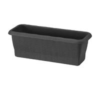 Bama - balconetta rettangolare 'paglia' - 40x20x17.5--lt7.5 - antracite