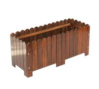 Fioriera rialzata da giardino con drenaggio per fiori, verdure, erbe e piante grasse, perfetta per giardinaggio domestico, cura delle piante all'aperto e soluzioni di giardinaggio urbano