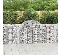 Fioriera rialzata in plastica con arco alto, 7 pezzi, 200 x 30 x 100/120 cm, adatta per giardino, ingresso, soggiorno, corridoio, ufficio, balcone, esterno