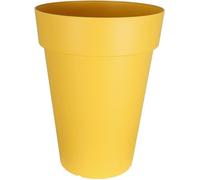 Fioriera RIVIERA SOLEILLA - Plastica - Altezza 53 cm - Giallo