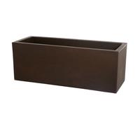 Vaso Fioriera in Resina per Piante Schio Vasca 100 - BRONZO