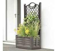 Fiorera Separè con Spalliera 120lt Cappuccino BAMA