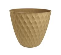 FIORIERA VASO CILINDRO BIANCO PLASTICA PIANTE FIORI ROTONDO LISCIO FLOREALE