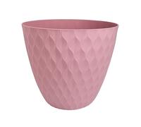 FIORIERA VASO CILINDRO BIANCO PLASTICA PIANTE FIORI ROTONDO LISCIO FLOREALE